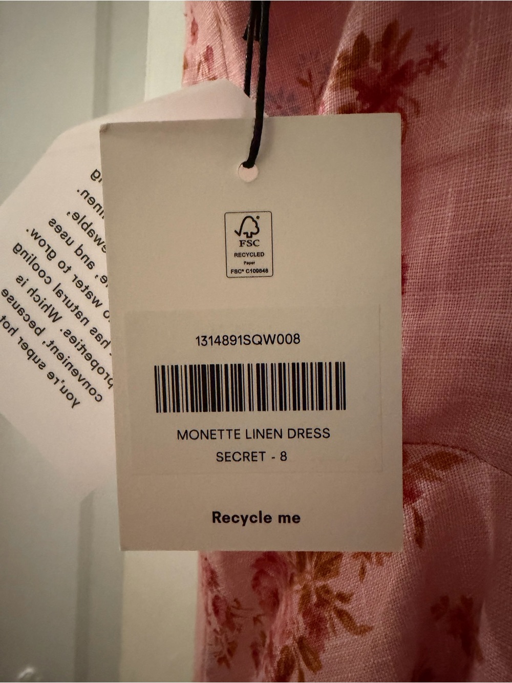 Monette Linen Dress - Picture 8 of 8